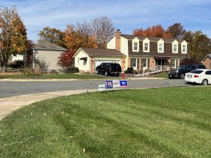 Republican political signs in Leesburg, Virginia
