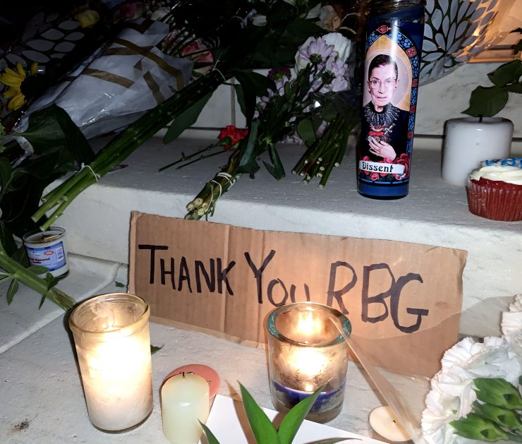 Mourners on the passing of Justice Ginsburg: ‘We lost her,’ ‘It feels ...