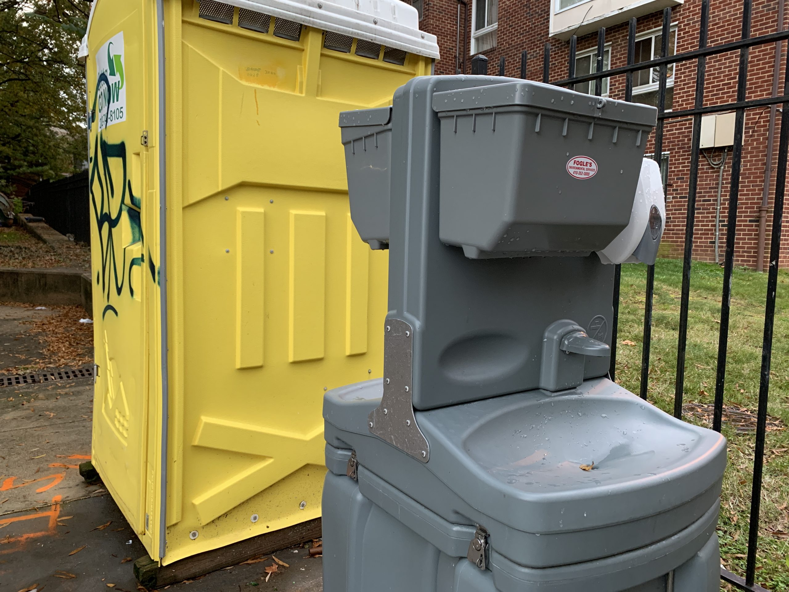 No soap, water in handwashing stations at Ward 2 tent encampments