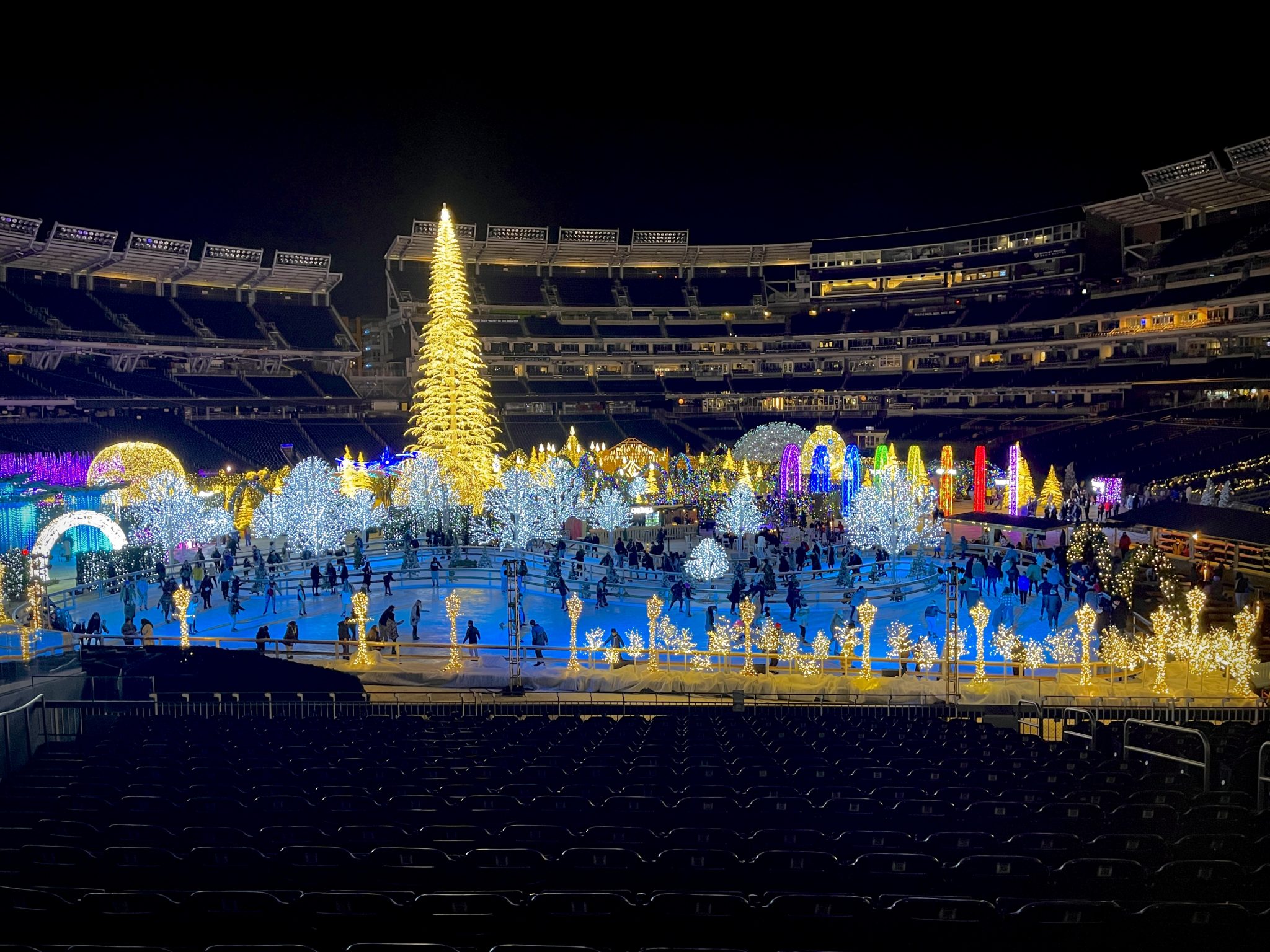 Enchant makes Christmas magic at Nationals Park this holiday season