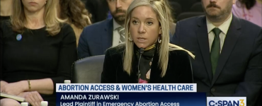 Amanda Zurawski, lead plaintiff in an abortion rights lawsuit.