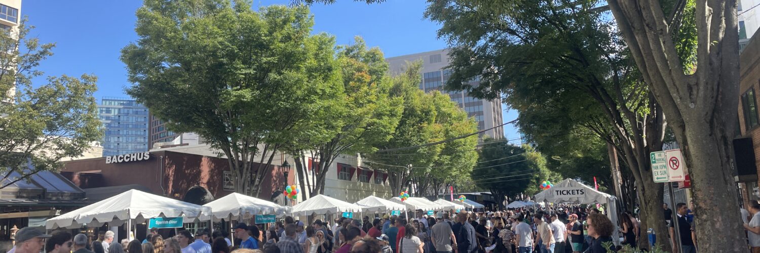 Taste of Bethesda crawling with crowds.