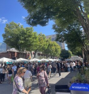 Taste of Bethesda crawling with crowds.