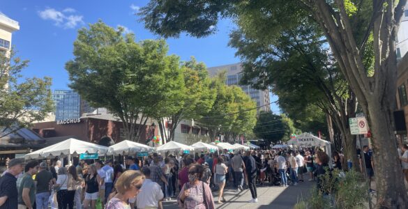 Taste of Bethesda crawling with crowds.