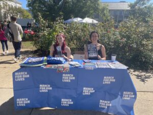 March for Our Lives table