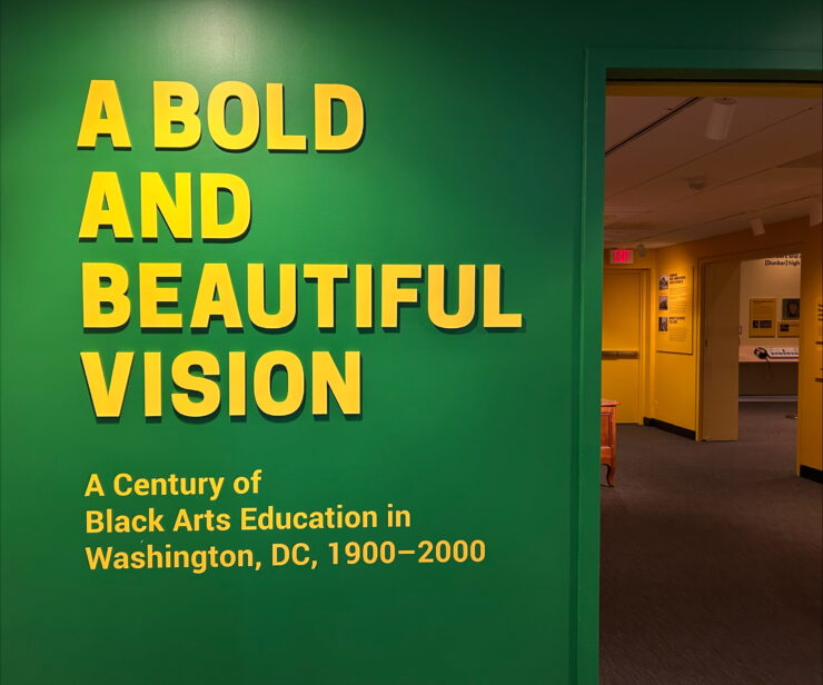 Smithsonian’s Anacostia Community Museum exhibit, "A Bold and Beautiful Vision: A Century of Black Arts Education in Washington, DC, 1900-2000"