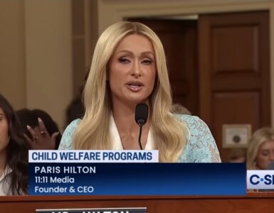 Paris Hilton testifies before Congress in June 2024 about the abuse she endured as a teenager at Provo Canyon School, advocating for stricter oversight and reforms in the child welfare system.