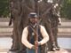 Civil war expert in costume