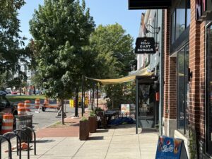 Restaurant in Adam's Hill East neighborhood. (Ellen Tannor)