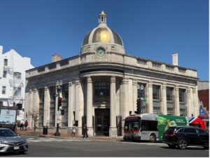 M Street and Wisconsin Avenue in Georgetown. (Joshua Sun)