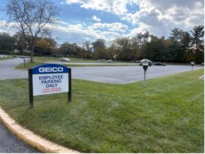 Empty Parking Lot at GEICO (Anastasia Menchyk)