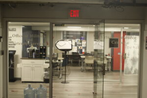 The Office of Military and Veteran Services and the Veteran Resource Center are both located at 2455 4th St. NW, next to the Harriet Tubman Quadrangle