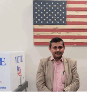 Mithun Banerjee, a Montgomery County executive candidate. Campaign photo