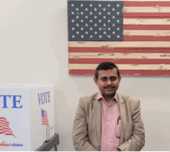 Mithun Banerjee, a Montgomery County executive candidate. Campaign photo