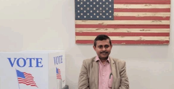 Mithun Banerjee, a Montgomery County executive candidate. Campaign photo
