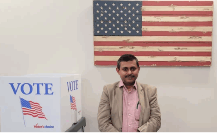 Mithun Banerjee, a Montgomery County executive candidate. Campaign photo