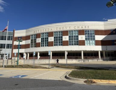 Bethesda-Chevy Chase High School on Monday, October 27, 2025. (Kendall Staton)