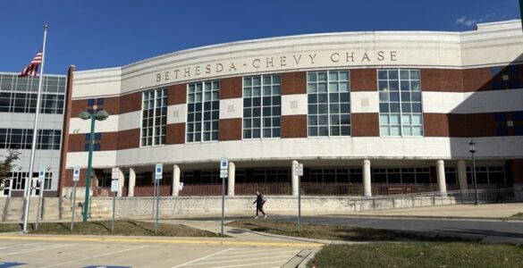 Bethesda-Chevy Chase High School on Monday, October 27, 2025. (Kendall Staton)