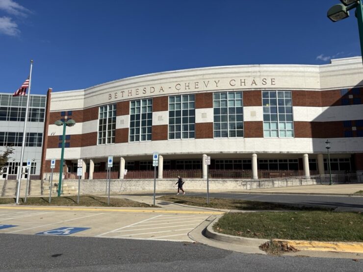 Bethesda-Chevy Chase High School on Monday, October 27, 2025. (Kendall Staton)