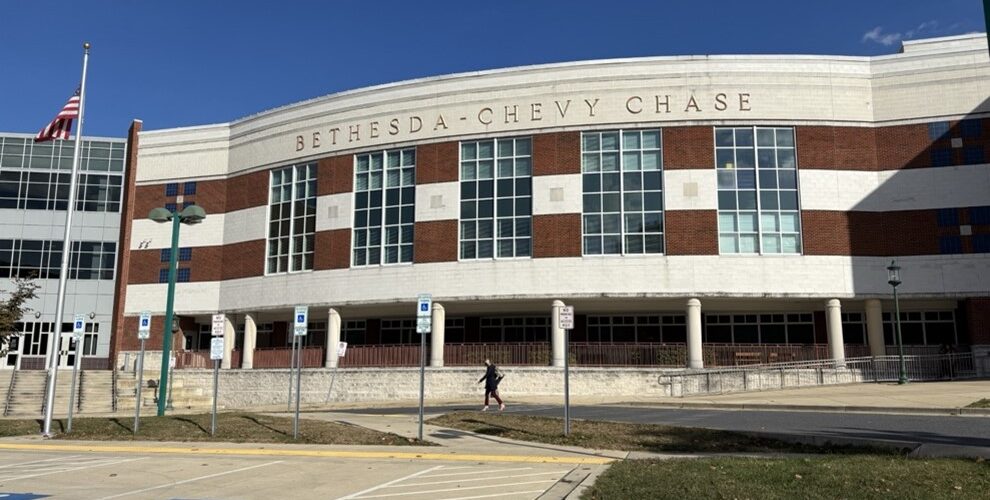 Bethesda-Chevy Chase High School on Monday, October 27, 2025. (Kendall Staton)