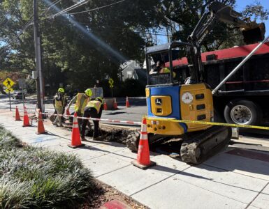 DC Water fixing leak (Anastasia Menchyk)