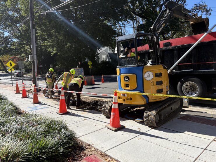 DC Water fixing leak (Anastasia Menchyk)