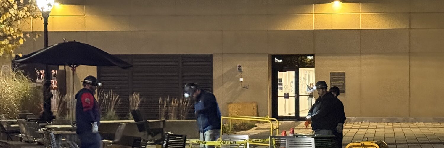 Emergency Workers at Georgetown University. (Joshua Sun)