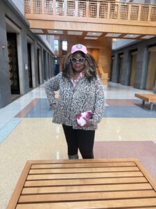 Linda Alexander D.C., resident who sat through the D.C., attorney general hearing over the deployment of the National Guard.