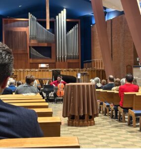 Amit Peled performing in Bethesda (Anastasia Menchyk)