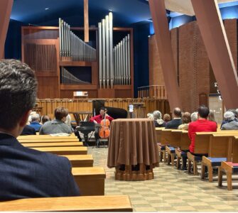 Amit Peled performing in Bethesda (Anastasia Menchyk)