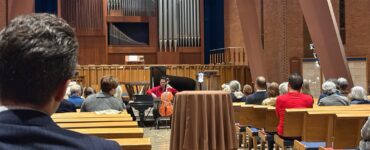 Amit Peled performing in Bethesda (Anastasia Menchyk)