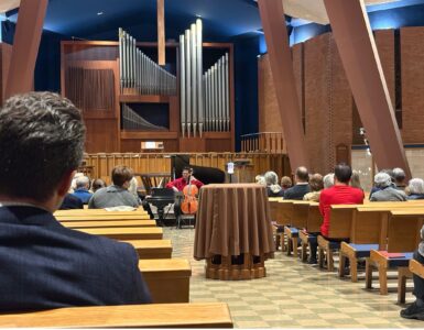 Amit Peled performing in Bethesda (Anastasia Menchyk)