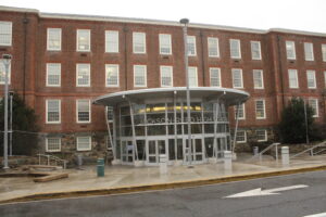 Jackson Reed High School, one of the four schools who hosted the pilot driver education program. (Terrance Williams)