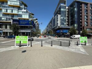 Residential buildings in the Navy Yard (Photo by Ellen Tannor)