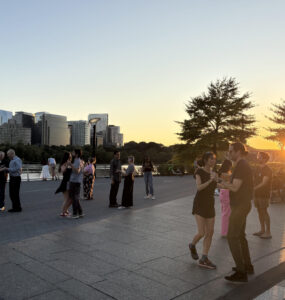 Dancing on the Waterfront in Georgetown (Photo by Nia Ames)