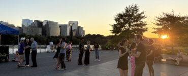 Dancing on the Waterfront in Georgetown (Photo by Nia Ames)