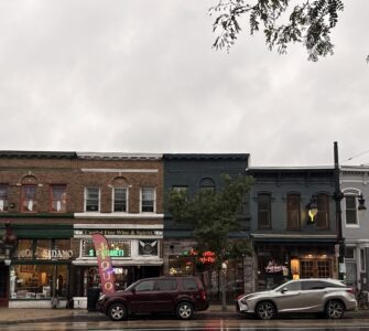 H Street Businesses. Photo by Deona Easterman