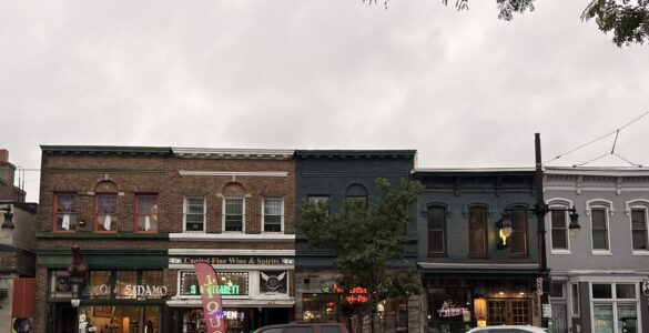 H Street Businesses. Photo by Deona Easterman