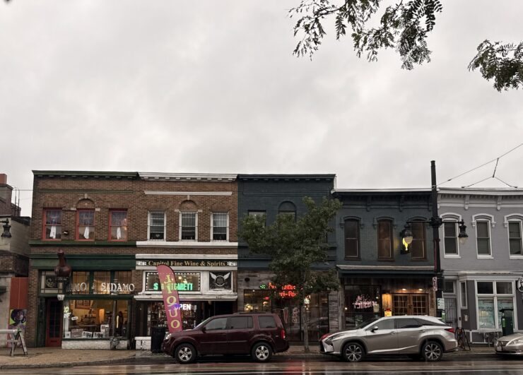 H Street Businesses. Photo by Deona Easterman