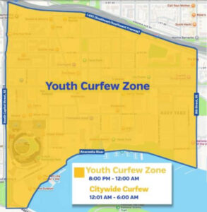 Youth Curfew Zones