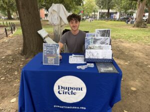 Jason Goldman leads the Dupont Circle concert series and other events.